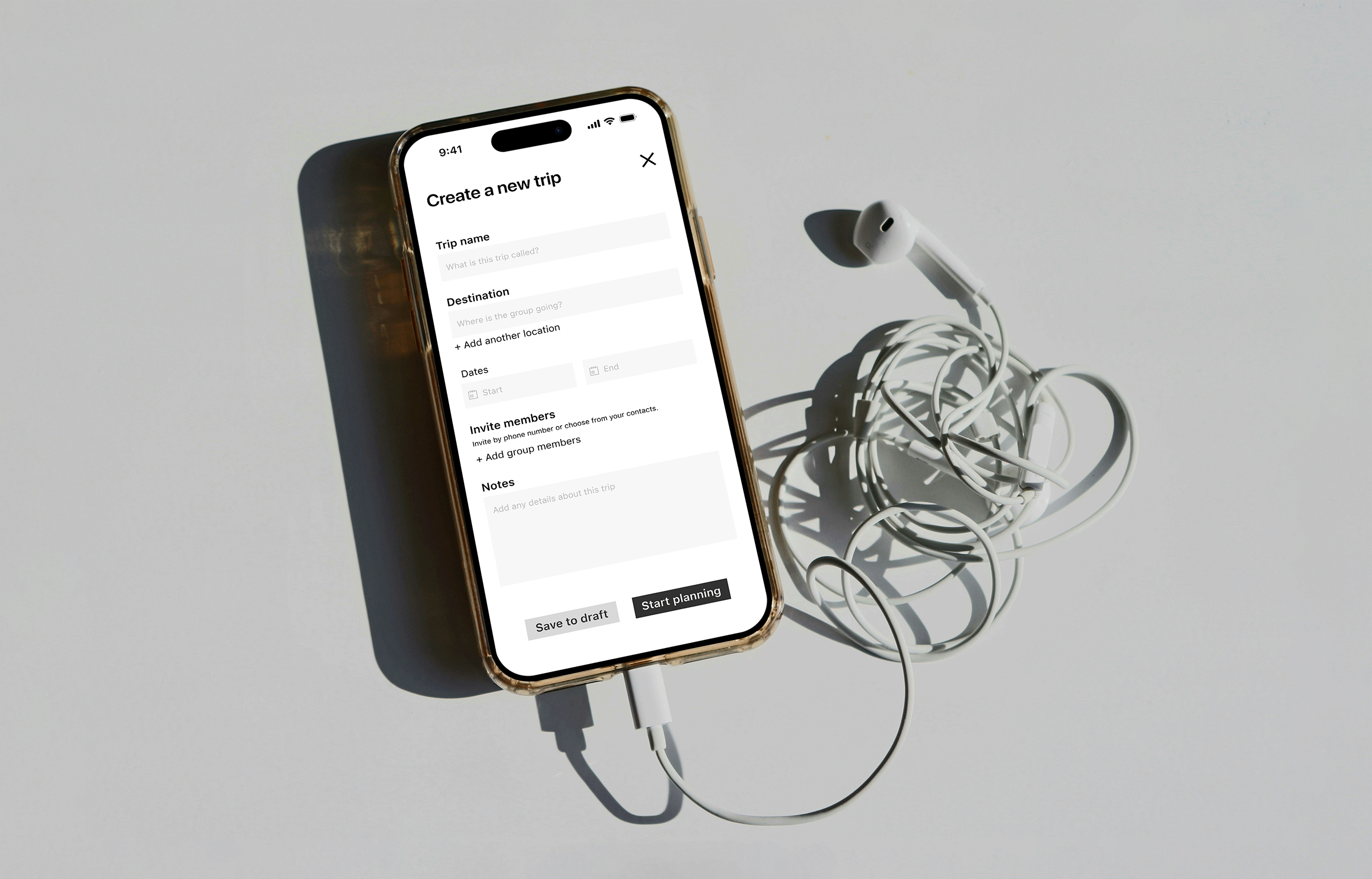 Feed redesign mockup